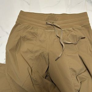 Lululemon Dance Studio Tan Khaki Joggers Size 6
